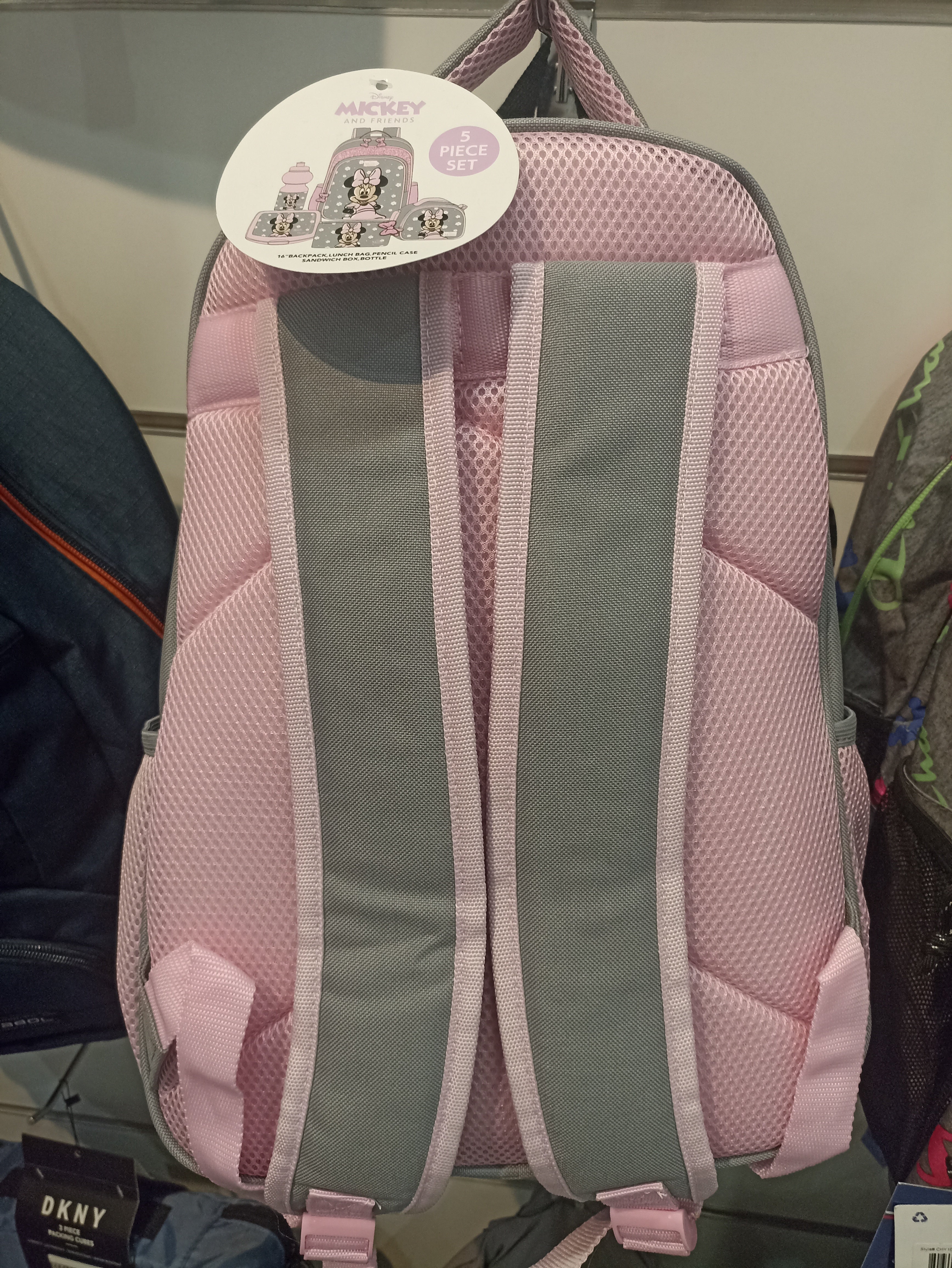 Disney Minnie Mouse 5-Piece Kids' Backpack Set