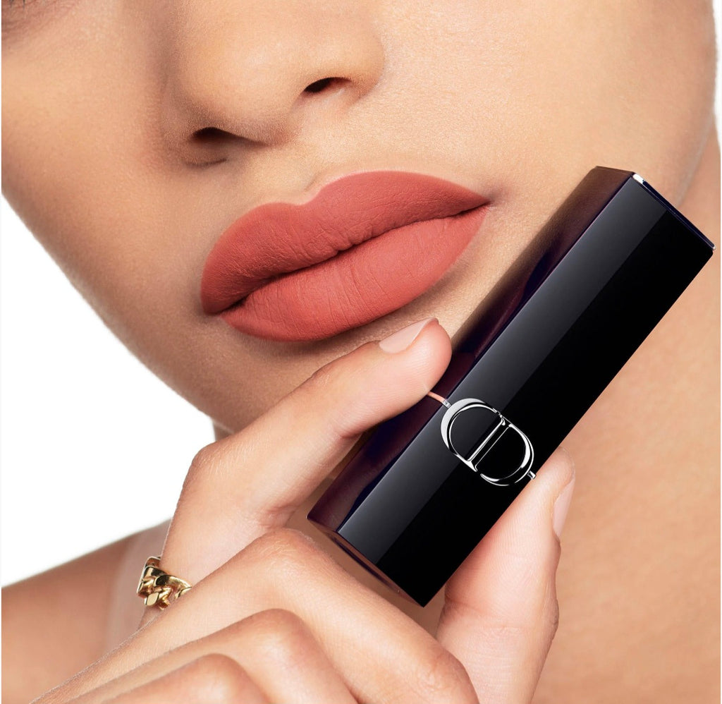 Christian Dior Rouge Dior Velvet Lipstick - 100 Nude Look for Women - 0.12 oz Lipstick