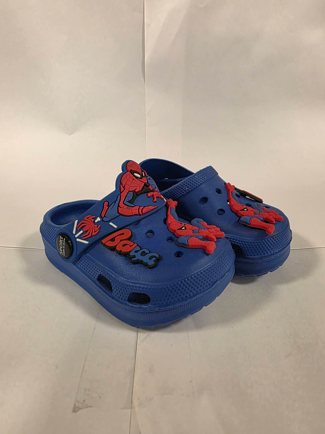 Kids Spiderman Crocs (Dark Blue)