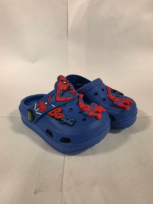 Kids Spiderman Crocs (Dark Blue)