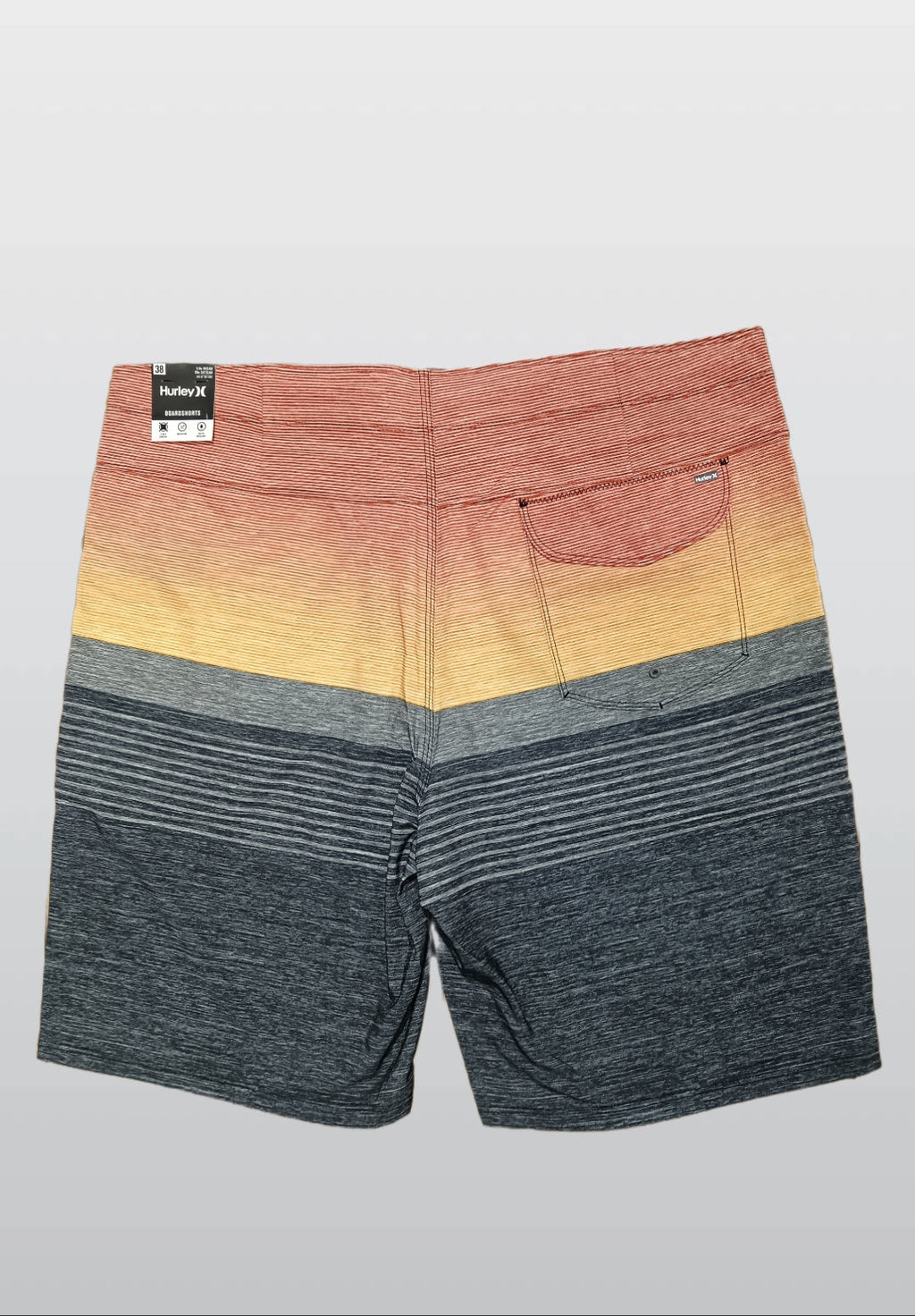 HURLEY BOARD SHORTS SWIMWEAR PARTICLE GREY M5