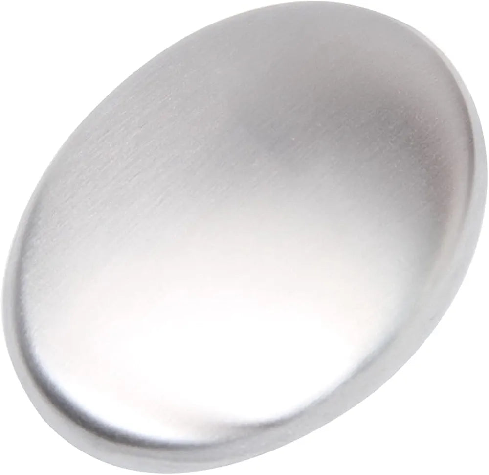 Stainless Steel Soap Metal Household Oval Odor Remover Bar Smell Remover Soap
