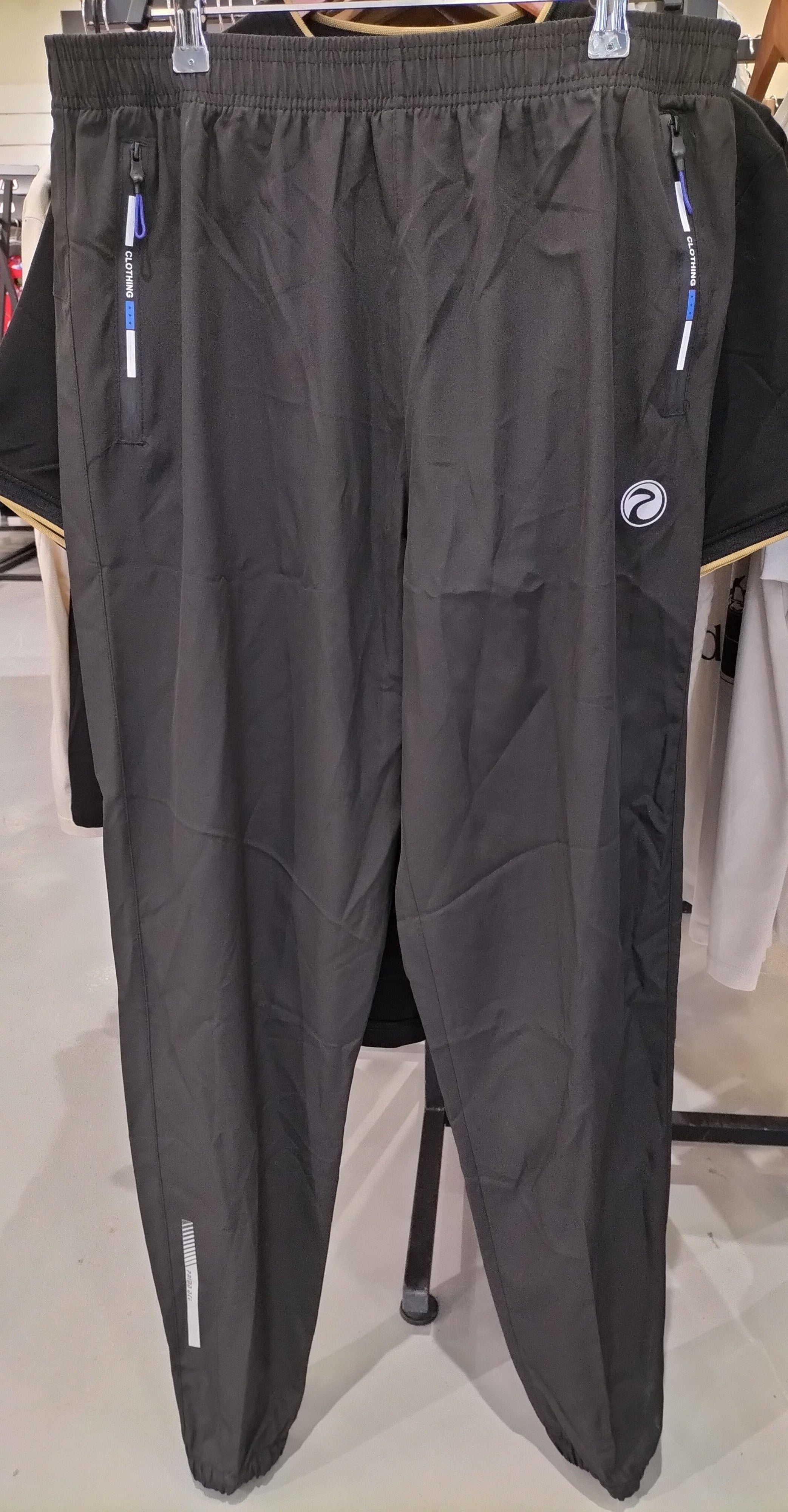 Prima Ace Men's Black Woven Pants