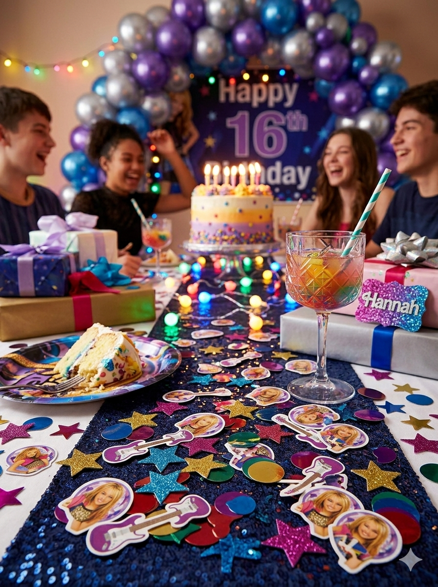 Hannah Montana Confetti Confettis - Party Supplies