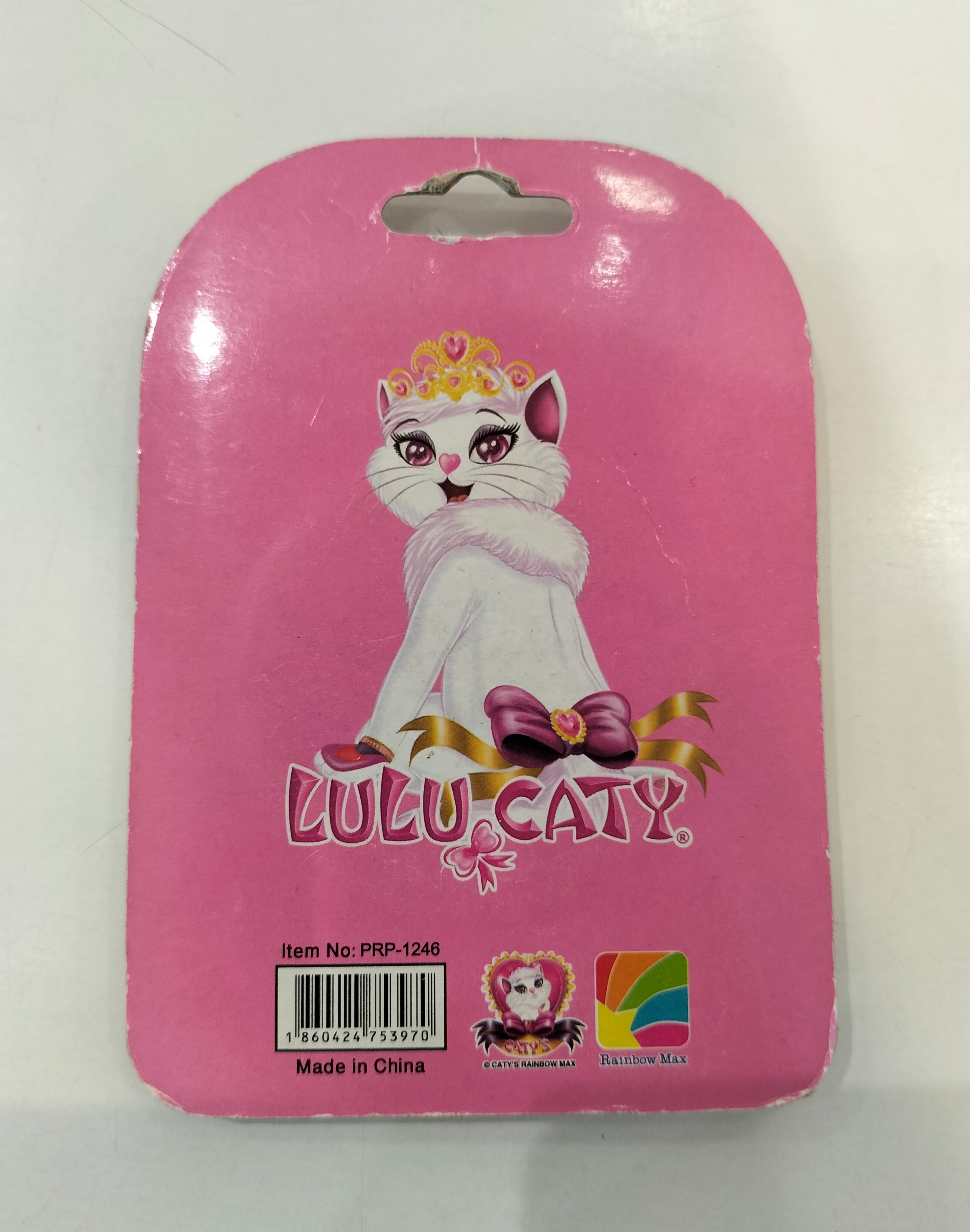 Lulu Caty Pink Circle Eraser