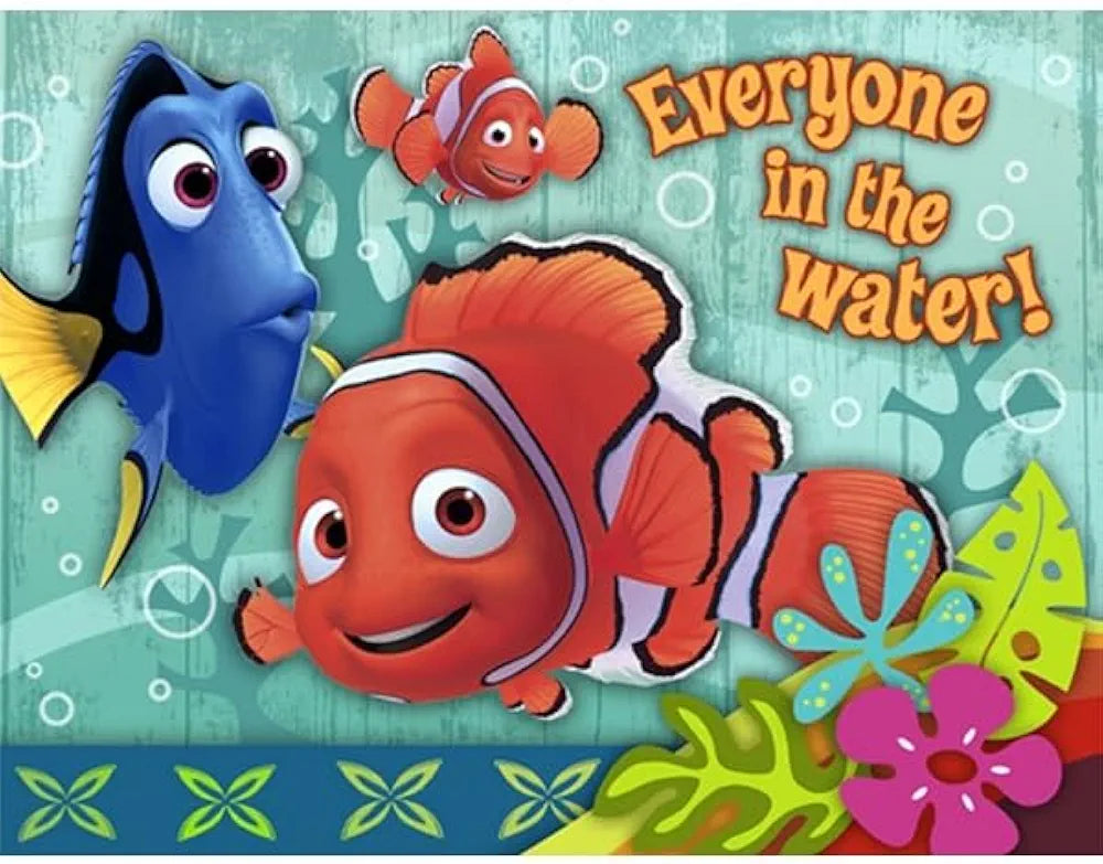 Finding Nemo Party Invitations Hallmark Cards - 8 invitations
