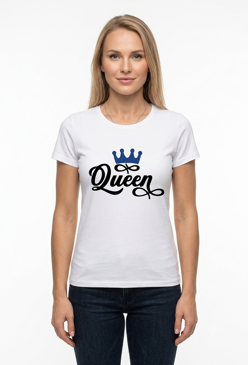One Light Collection White Queen T-Shirt
