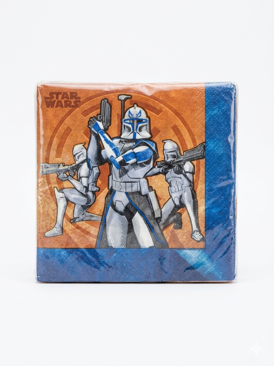 Star Wars Clone Trooper Beverage 16 Napkins - Party Express