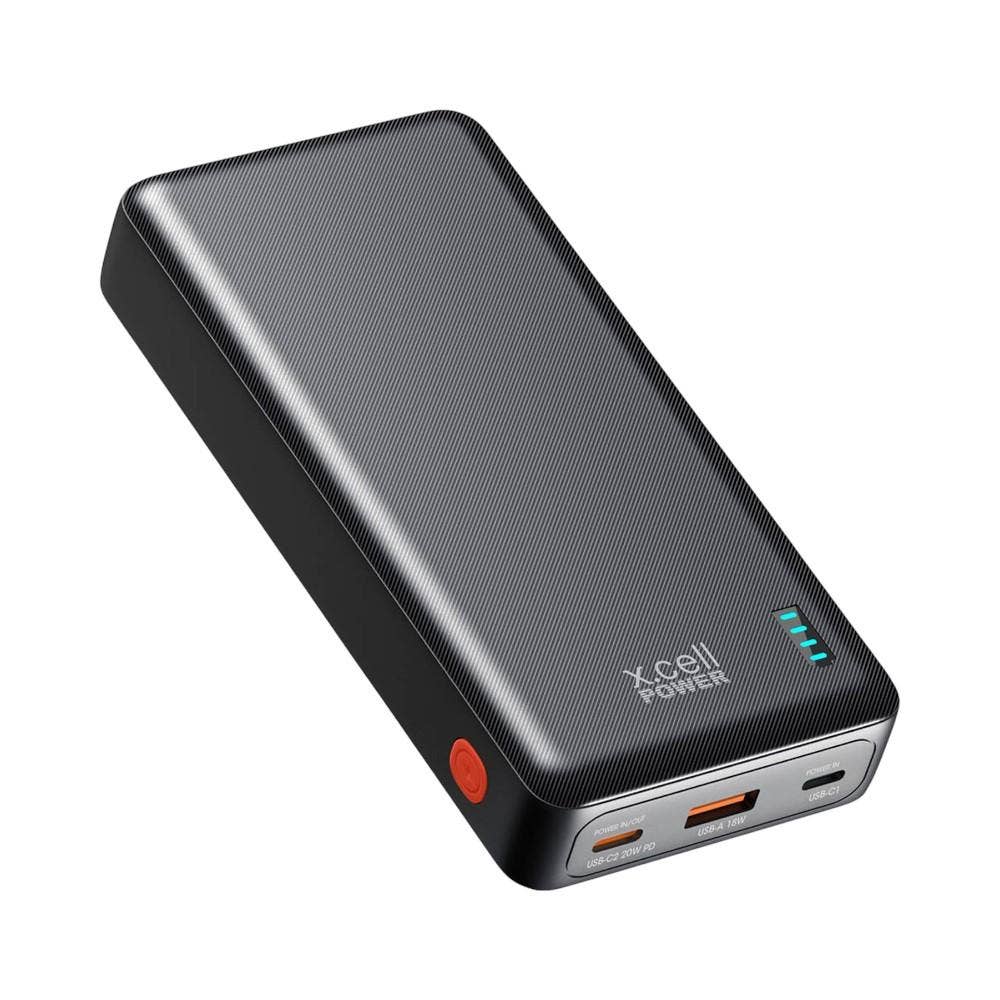 Xcell Power Bank 20000mAh, Black XL-PC-20200PD USB-C