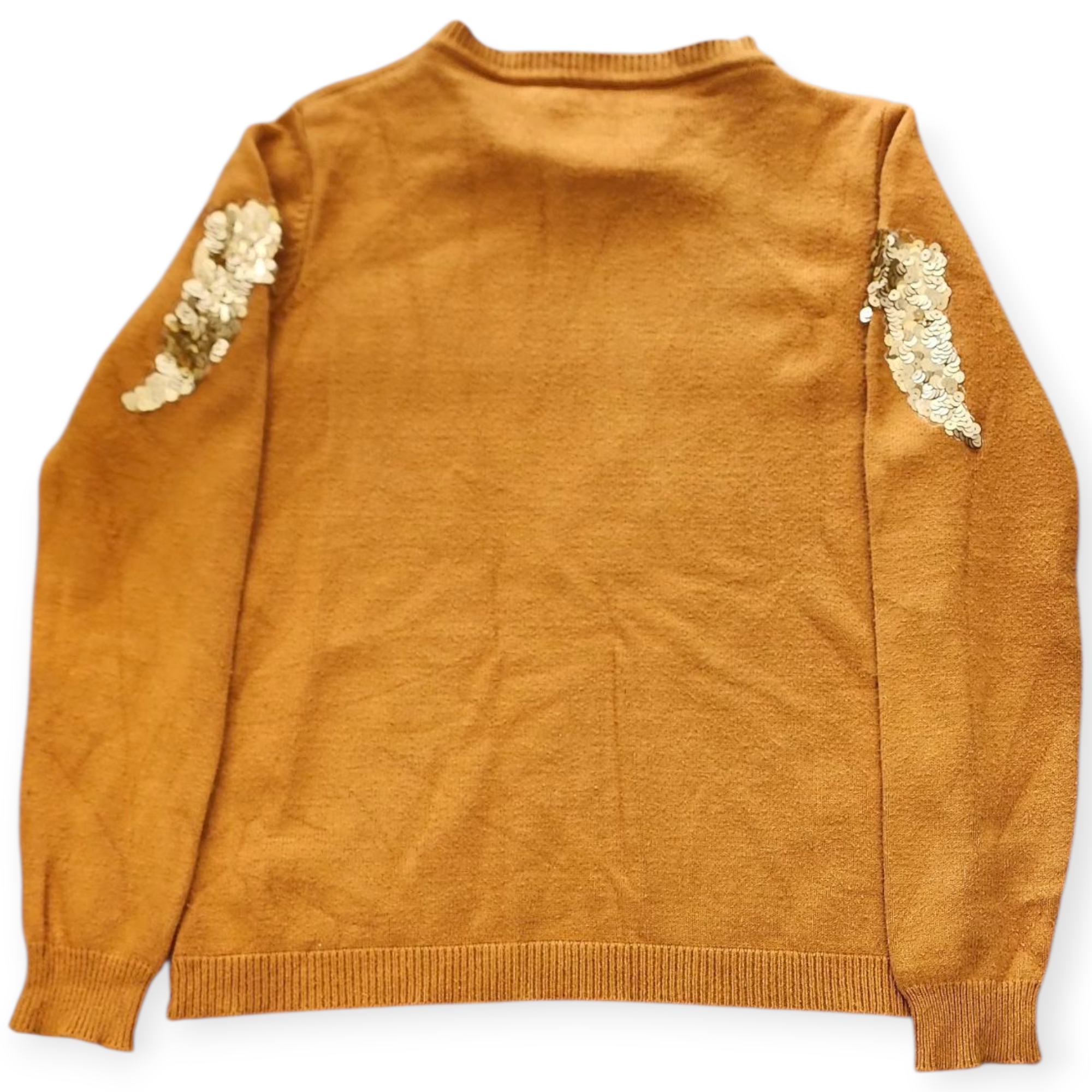 BROWN WOMEN'S FULL SLEEVE SWEATER