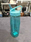 Water bottle Teal w/ Blue