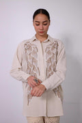 Orfeo Negro Beige Woman's Shirt