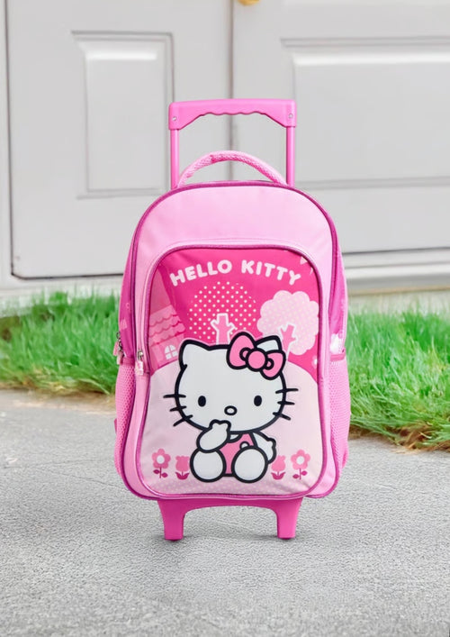 Hello Kitty 16" Rolling Bag school