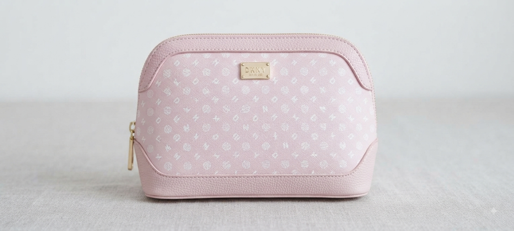 DKNY Pink Cosmetic Bag