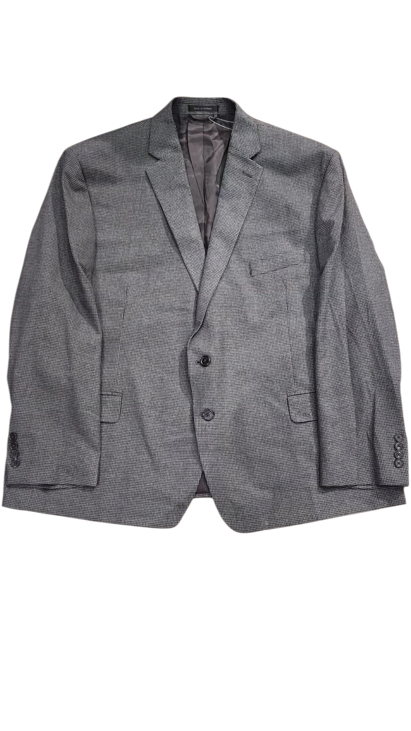 Ralph Lauren Grey Checkered Blazer Jacket