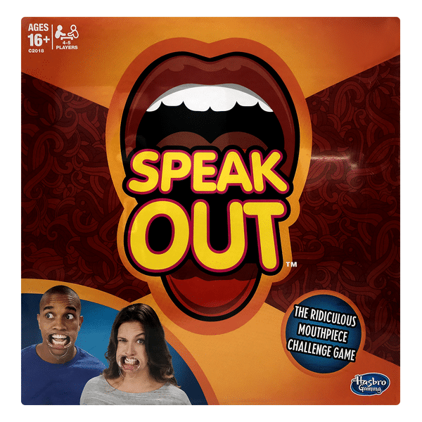 Hasbro Speak Out - The Ridiculous Mouthpiece Challenge Game