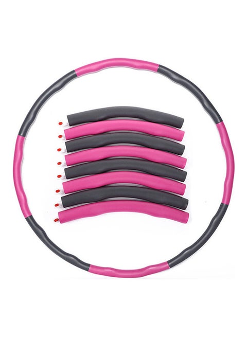 Weighted Hula Hoop-8 Section Detachable Hoola Hoop Slimming Hoop Exercise Equipment Hoops for Adults Weight Loss