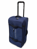Calvin Klein Rockaway Wheeled Duffel Navy Blue Trolley Bag Luggage