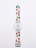 Fashion Watch Band Clear Plastic Transparent Watch Band - Festive Christmas