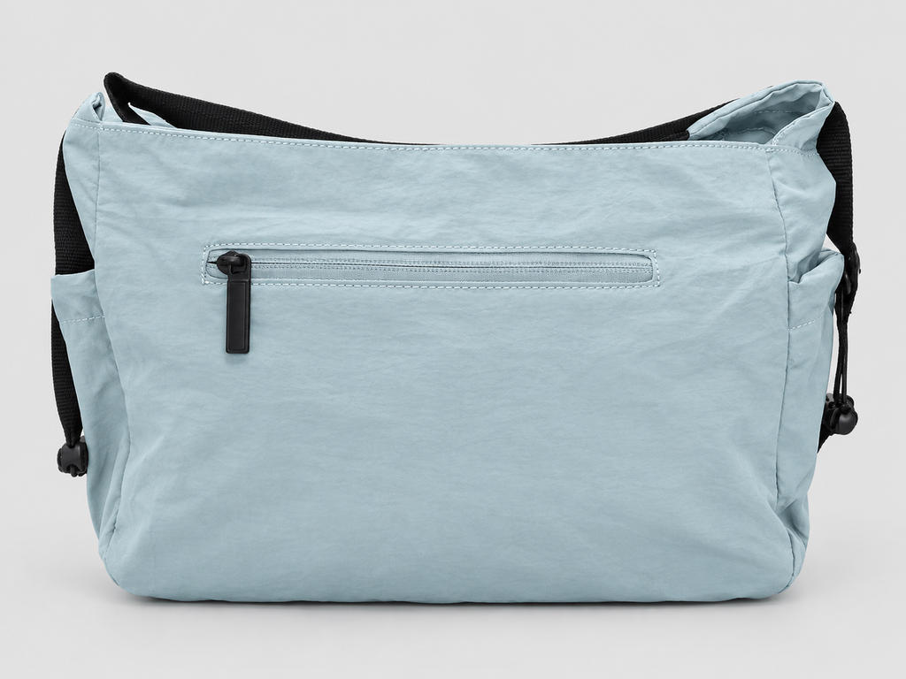 Sunstar Multi-Pocket Shoulder Bag – Light Blue soft bag d11811