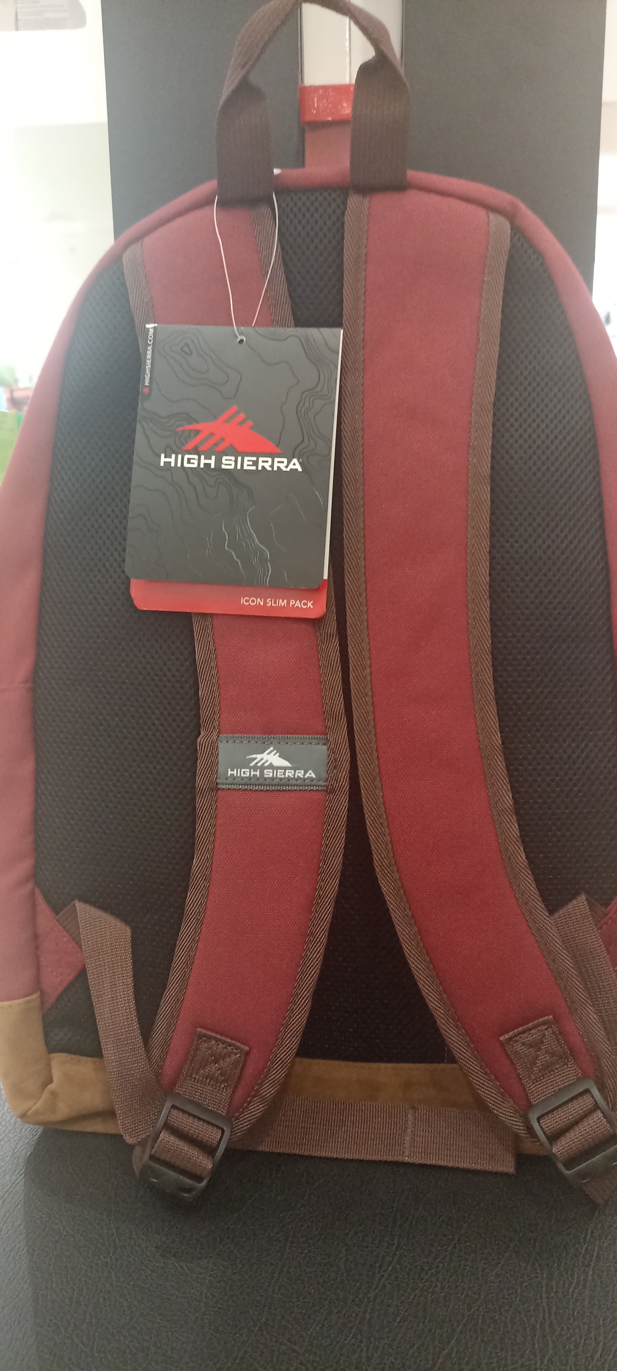 High Sierra backpack.