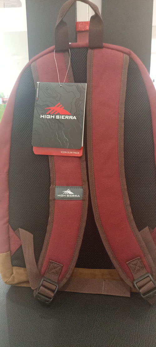High Sierra backpack.