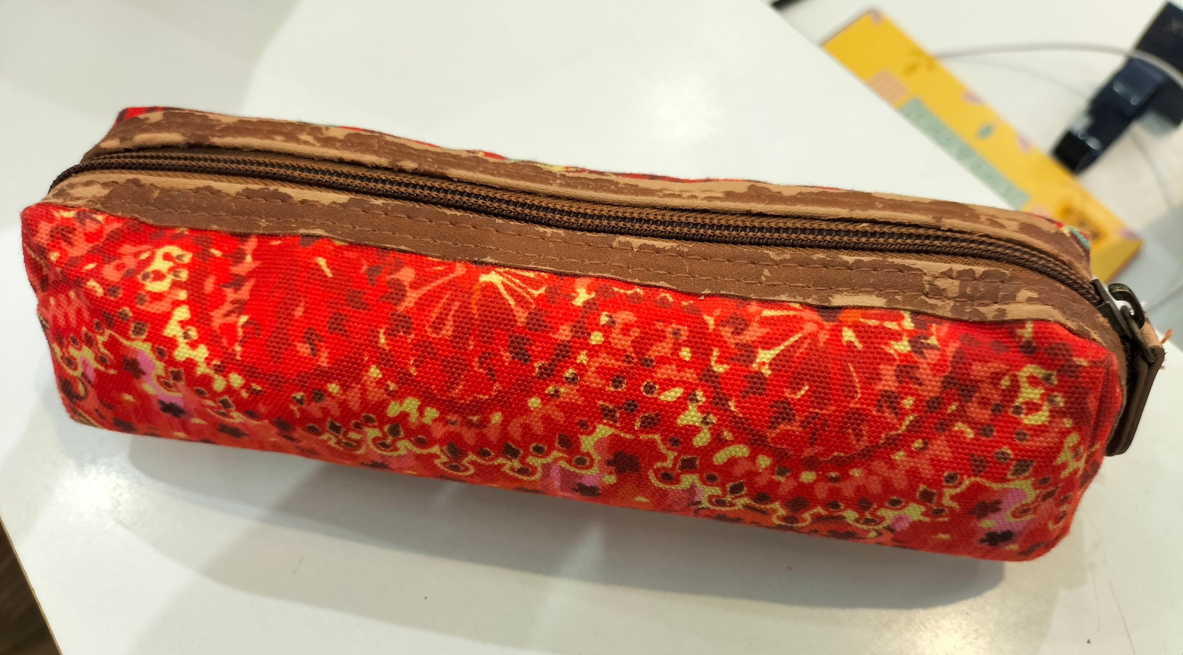 Marshmallow Red Pencil Case