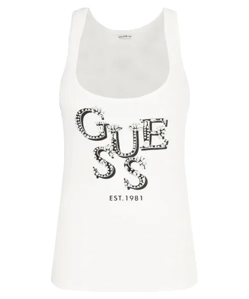 Guess Top ARLENE
Slim Fit White color