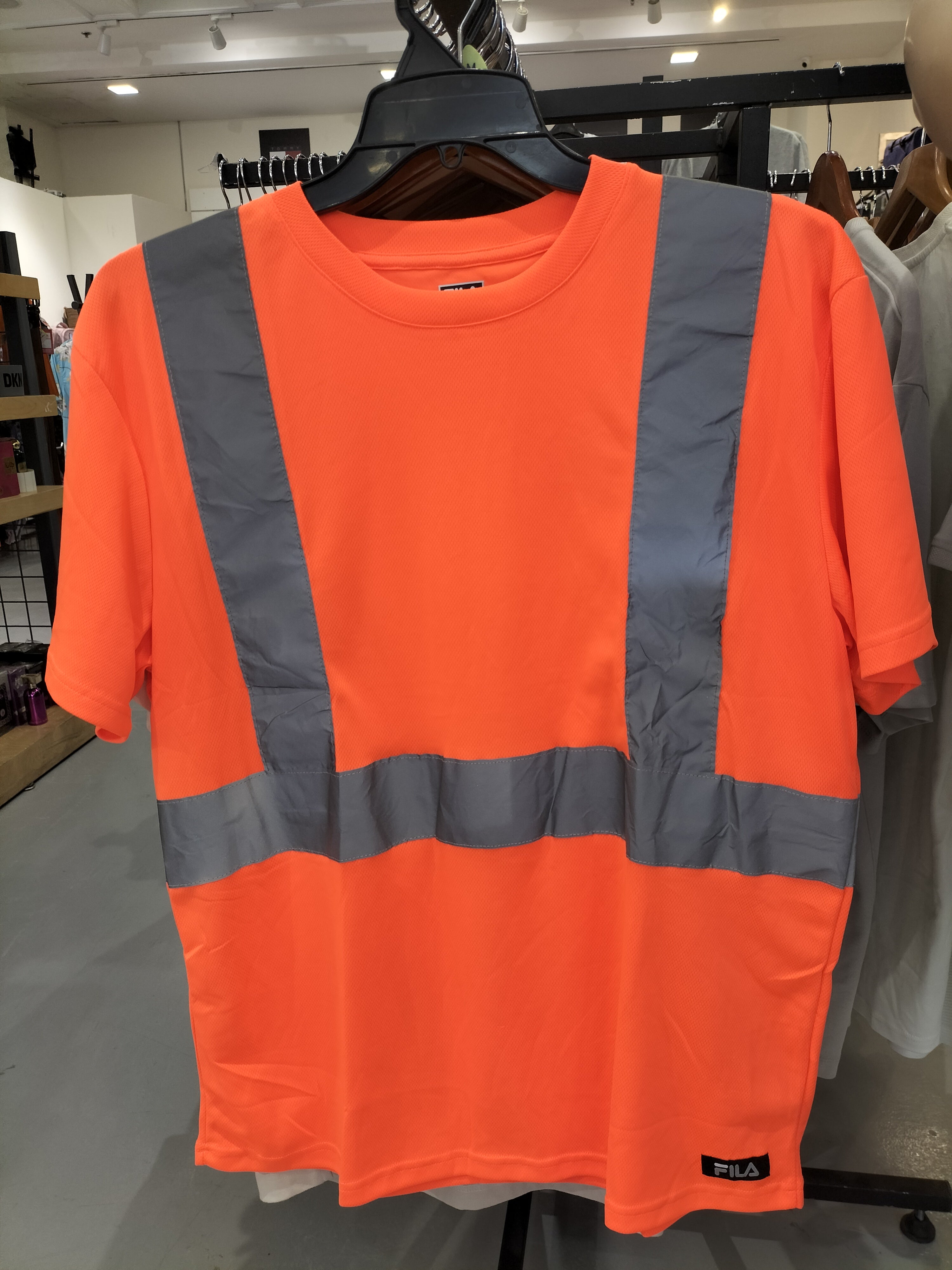 FILA Orange Safety Shirt
