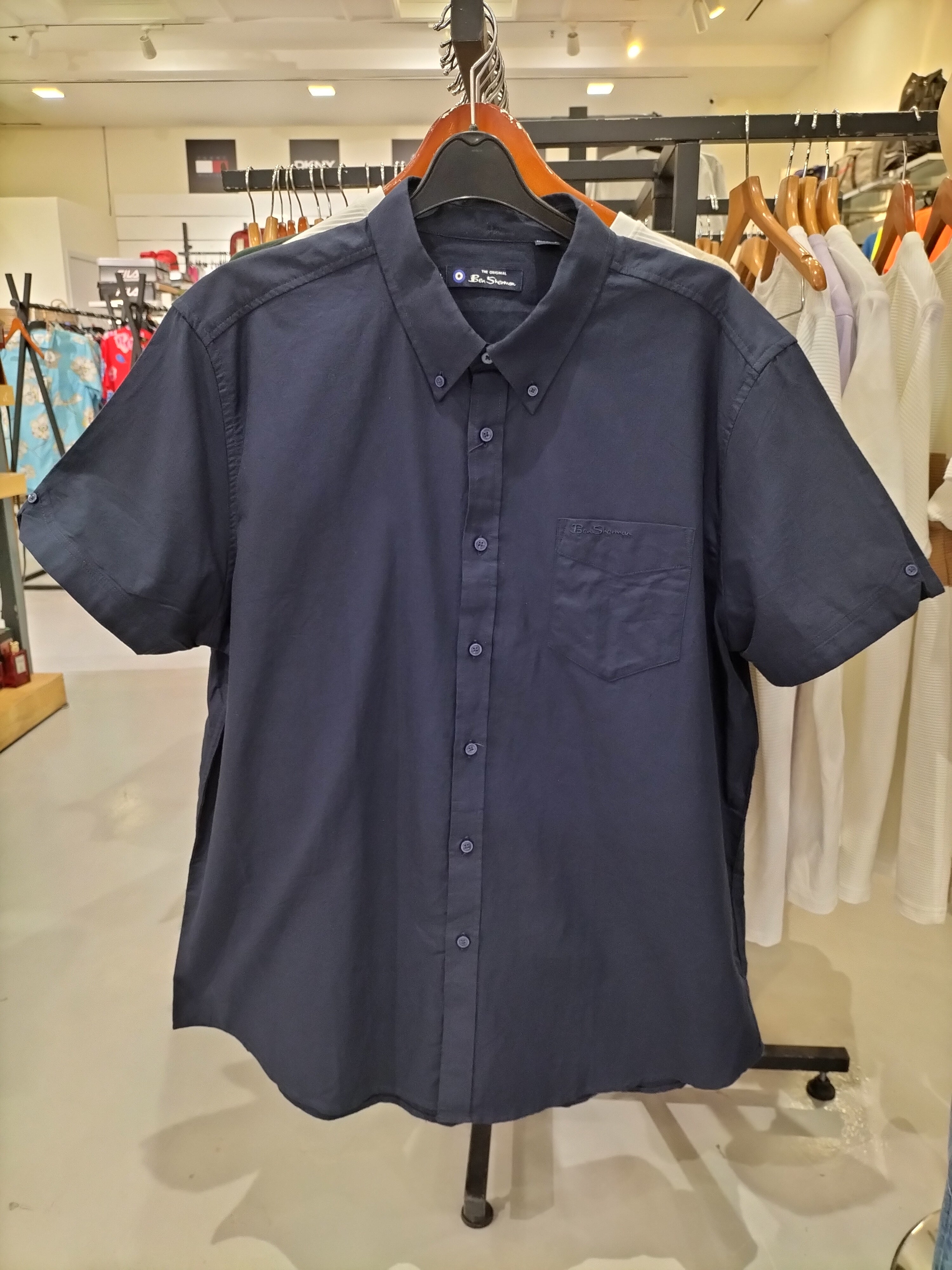 Ben Sherman Dark Navy Oxford Shirt