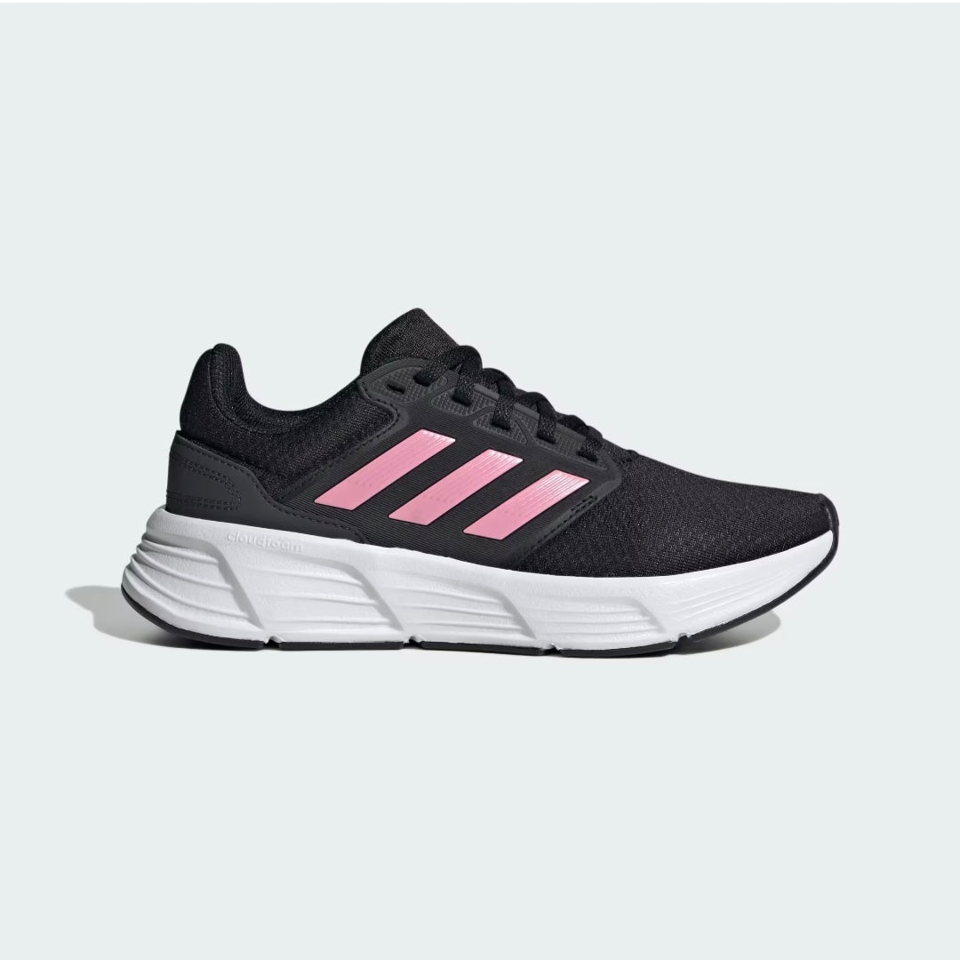 Adidas Galaxy 6 Women's Running Shoes 'Core Black / Pink Spark' - [IE8149]