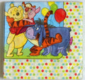 Winnie The Pooh & Pals - 16 Paper Dessert Napkins - Party Supplies