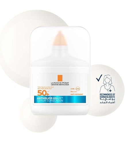 La Roche-Posay Anthelios UVAIR Serum Sunscreen SPF50+ with Hyaluronic Acid, Niacinamide & Vitamin E 50ml