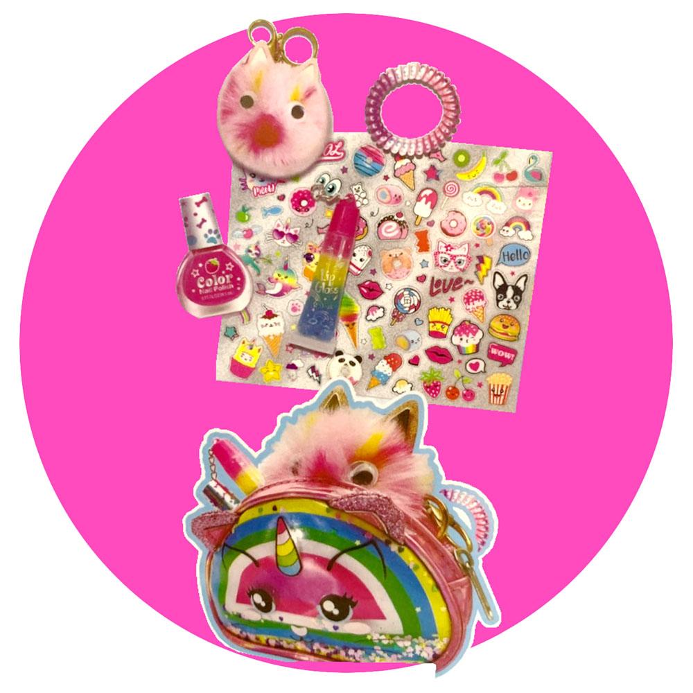 Tokidas Glitter And Sweet Makeup Set With Small Bag