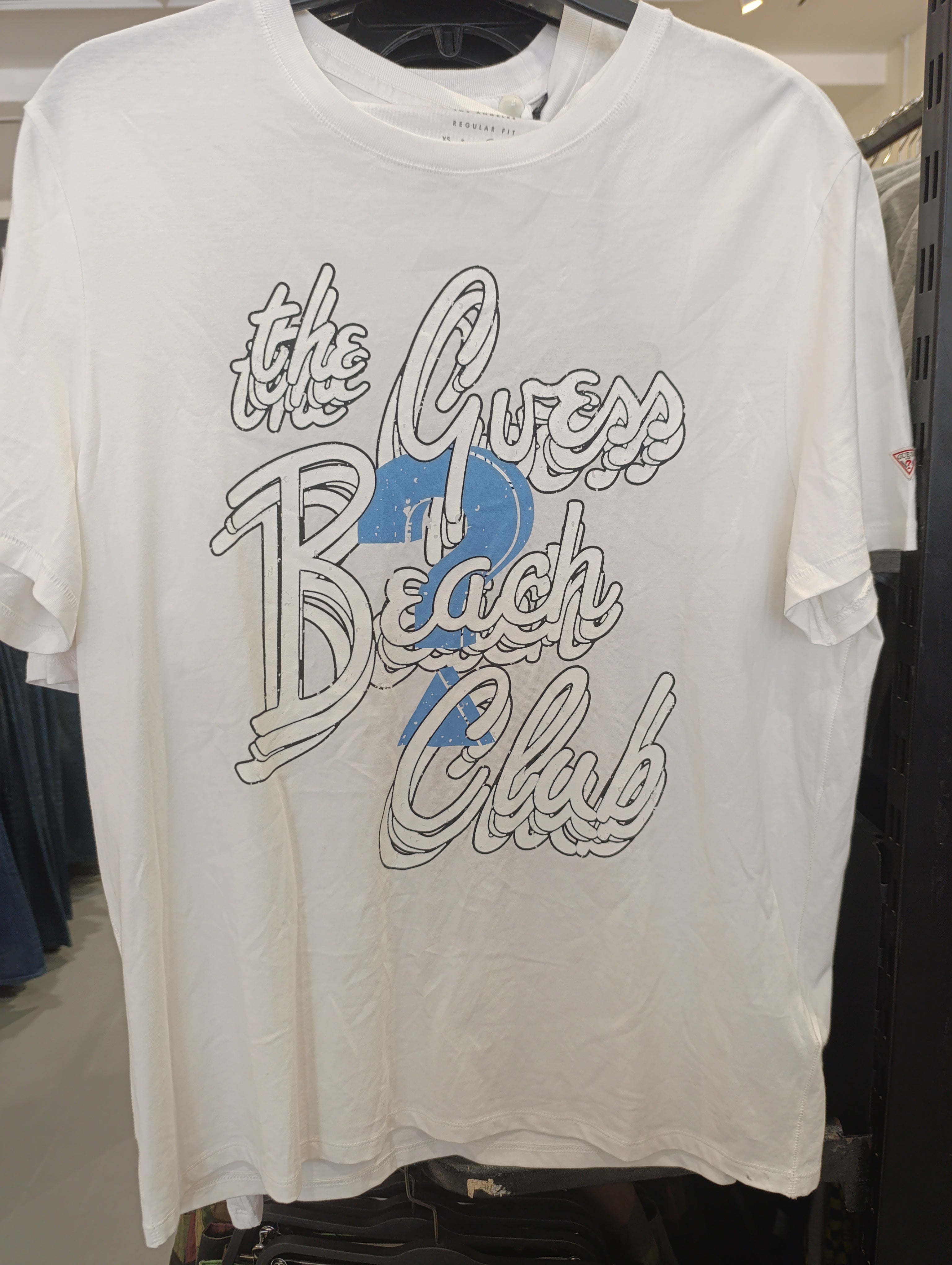 Guess The Beach Club Men T-shirt White