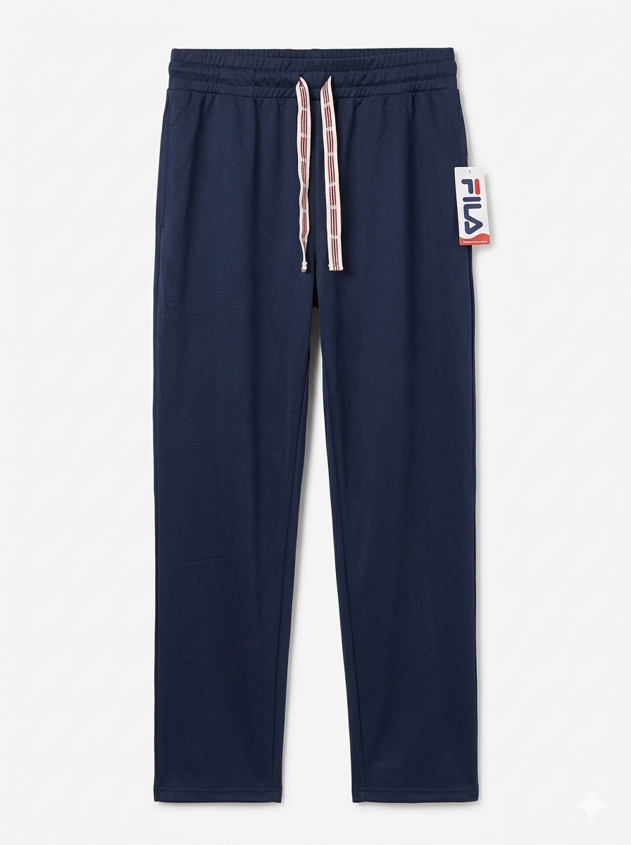 Product Name
FILA Men's Classic Relaxed-Fit Navy Track Pants
