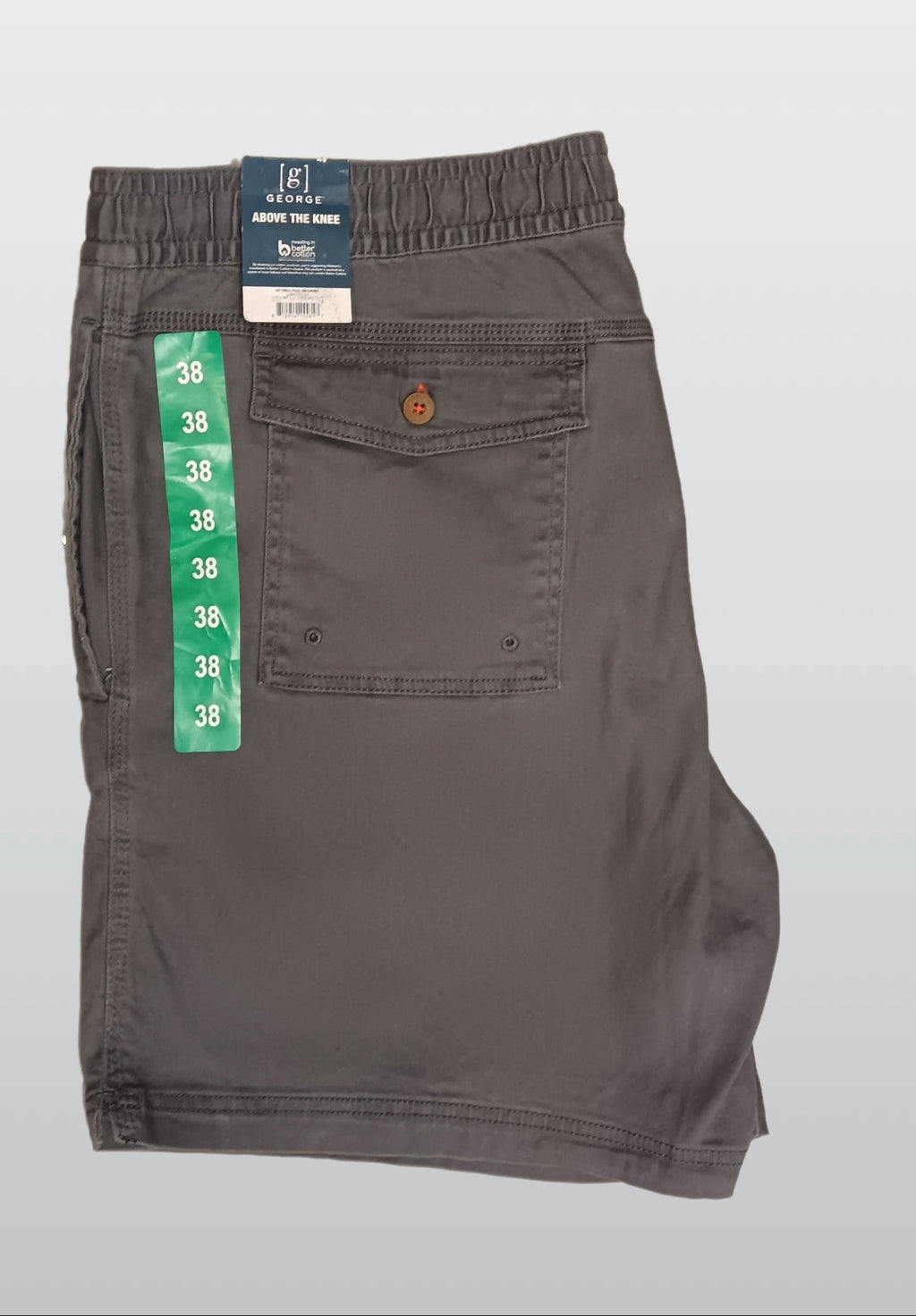 GEORGE  SHORTS GRAY XL