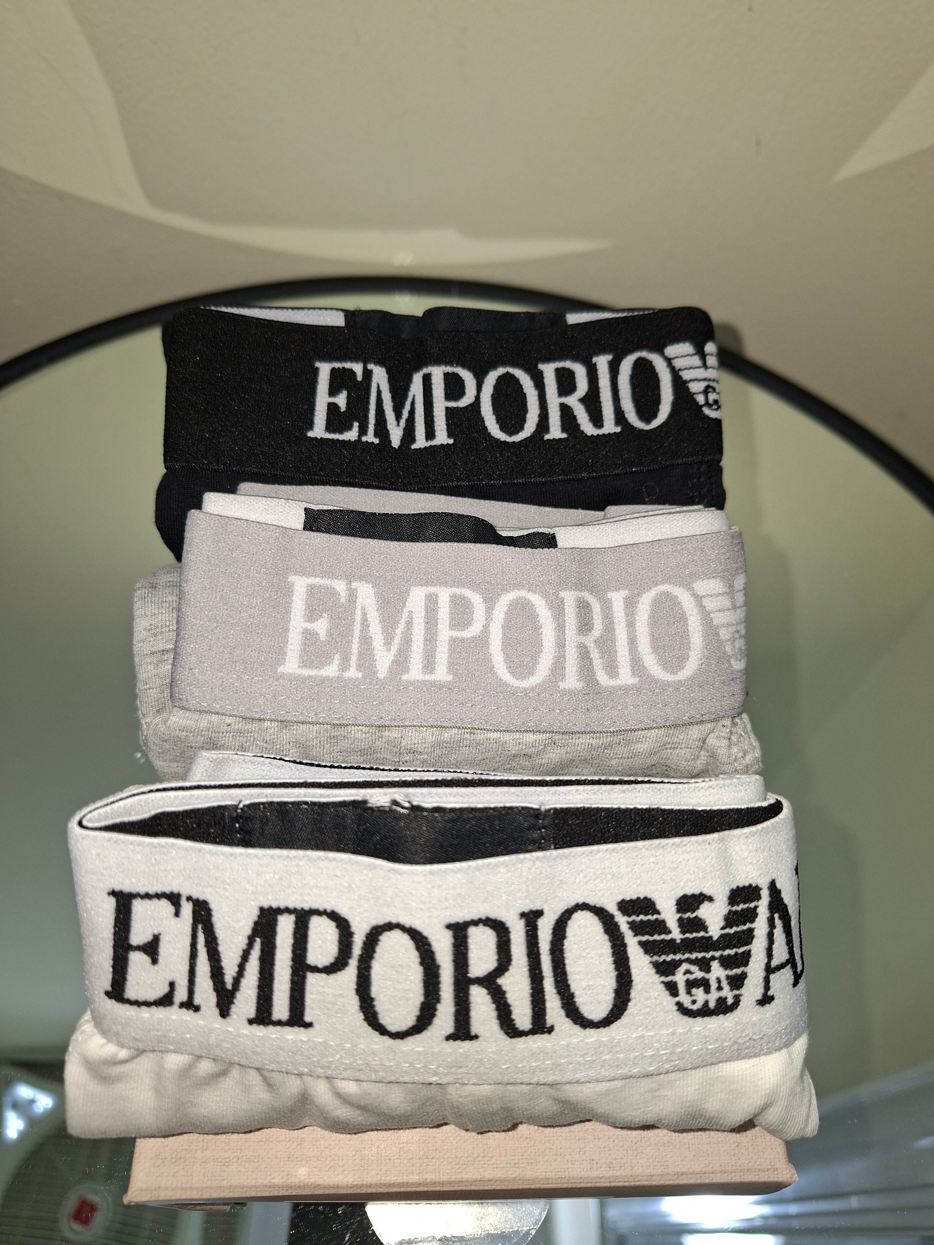 Emporio Armani Boxer Shorts Underwear 3-Pack NEU & OVP