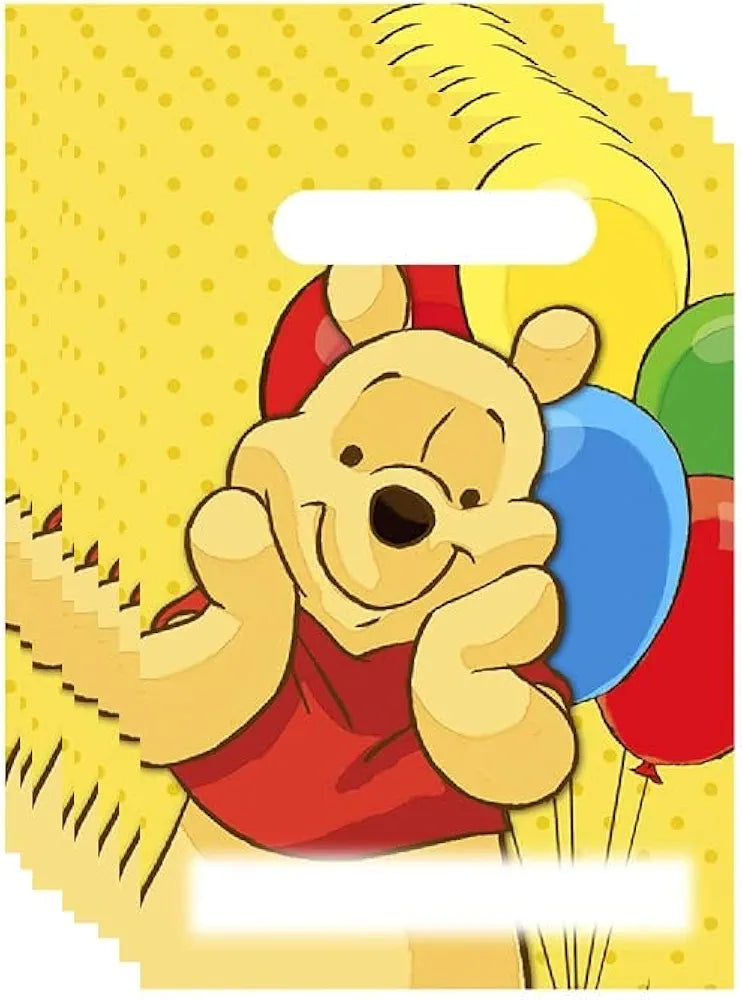 Winnie the Pooh Party Supplies - 8 Favor Bags