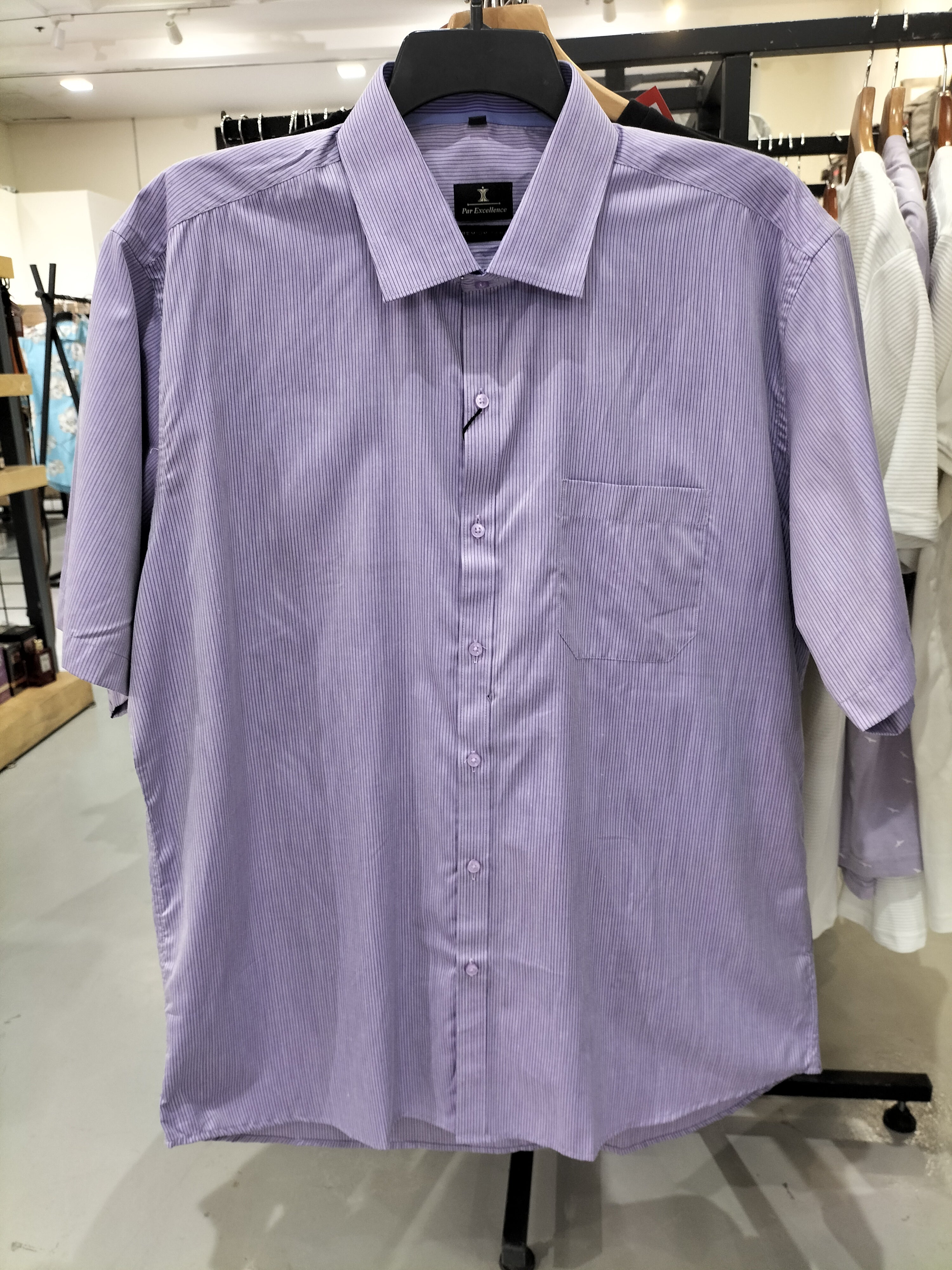 Par Excellence Violet Dress Shirt Men