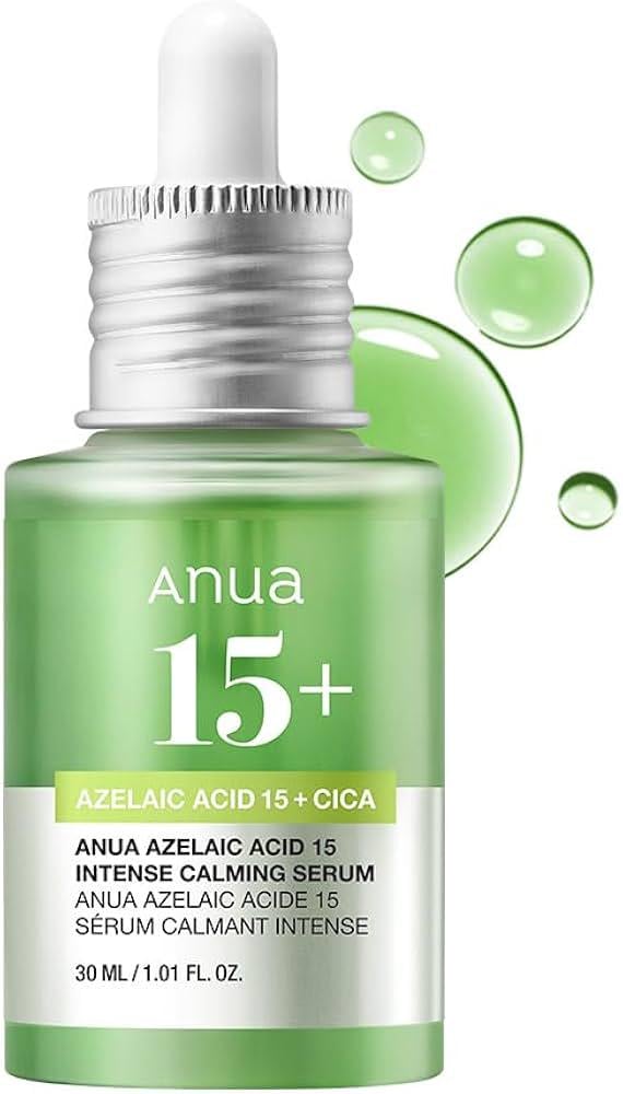 ANUA Azelaic Acid 15 + CICA Intense Calming Serum 30 ml