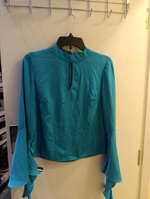 GUESS WOMEN BLUE TOP