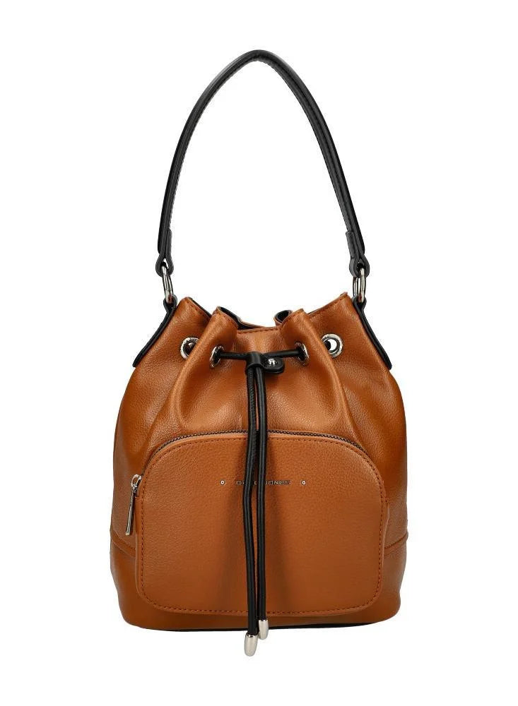 DAVID JONES Women’s Large Capacity Bag - Cognac 6744-2