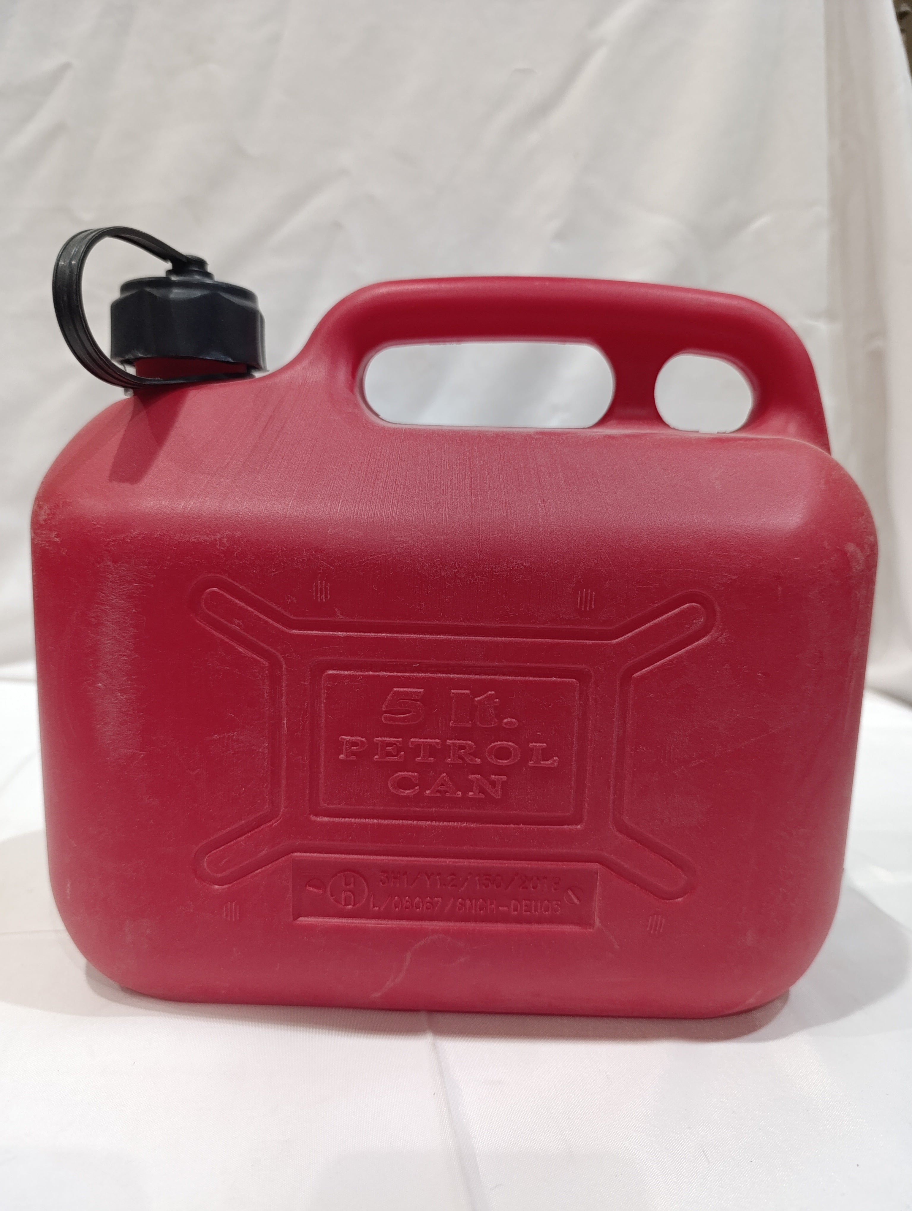 DEUra Petrol Can, Red, 5 Liters, 5150-08