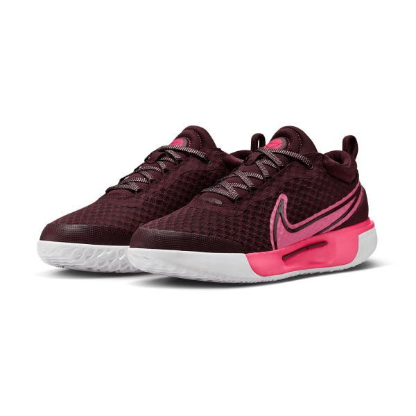 Nike Court Zoom Pro HC Premium 'Burgundy Pink' Women's Shoes - (DQ4683-600)