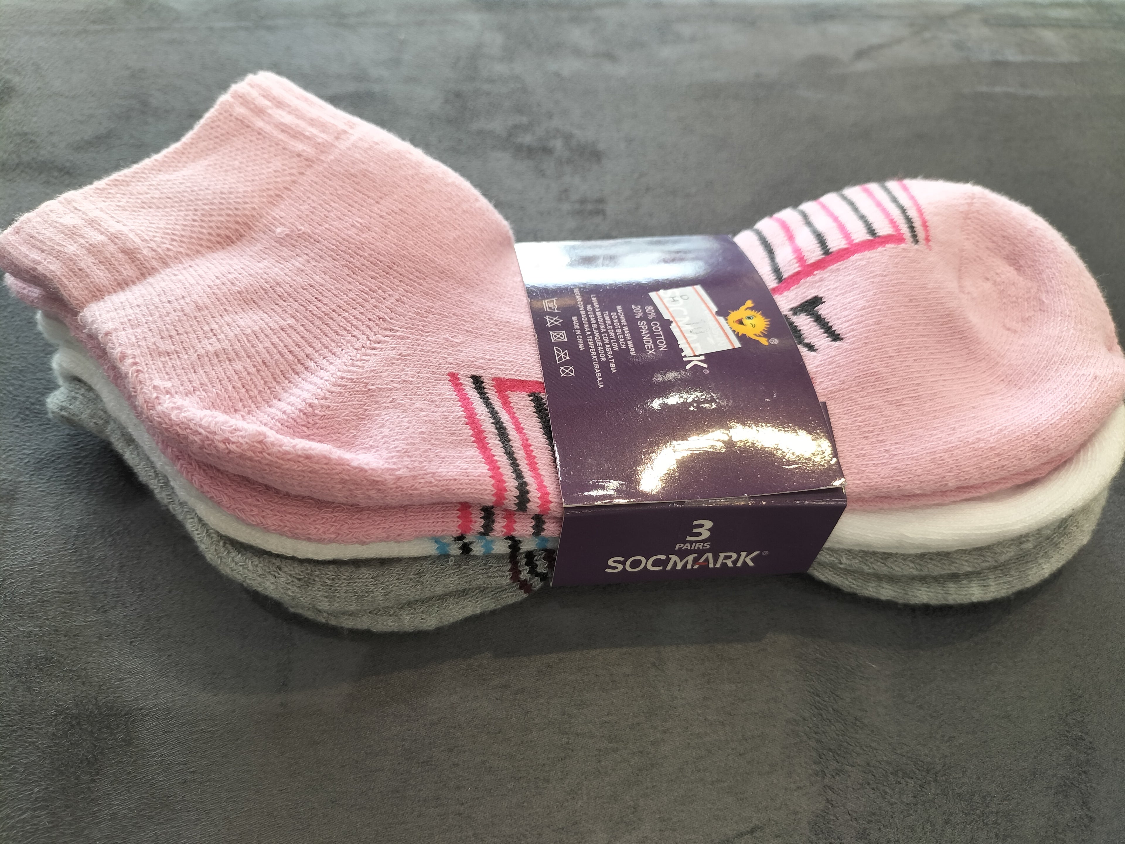SockMark Women's Sports Socks 3 pairs