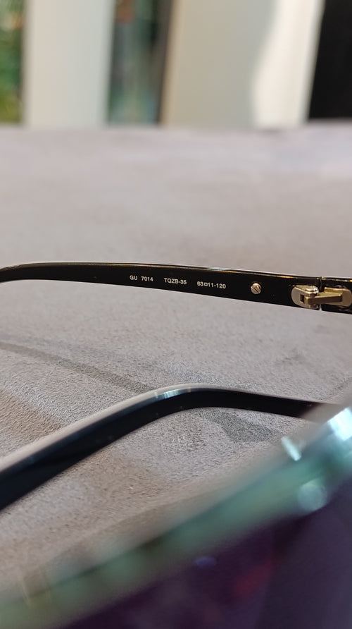 Guess Rhinestone Aviator Sunglasses
