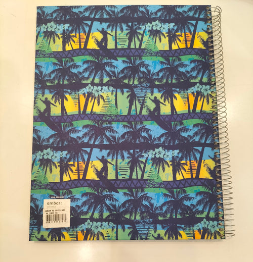 Ambar Surf Club Navy Blue Notebook