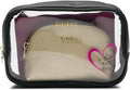 Guess Arianne All in One Pouch set - Black Multi - Gold and pink