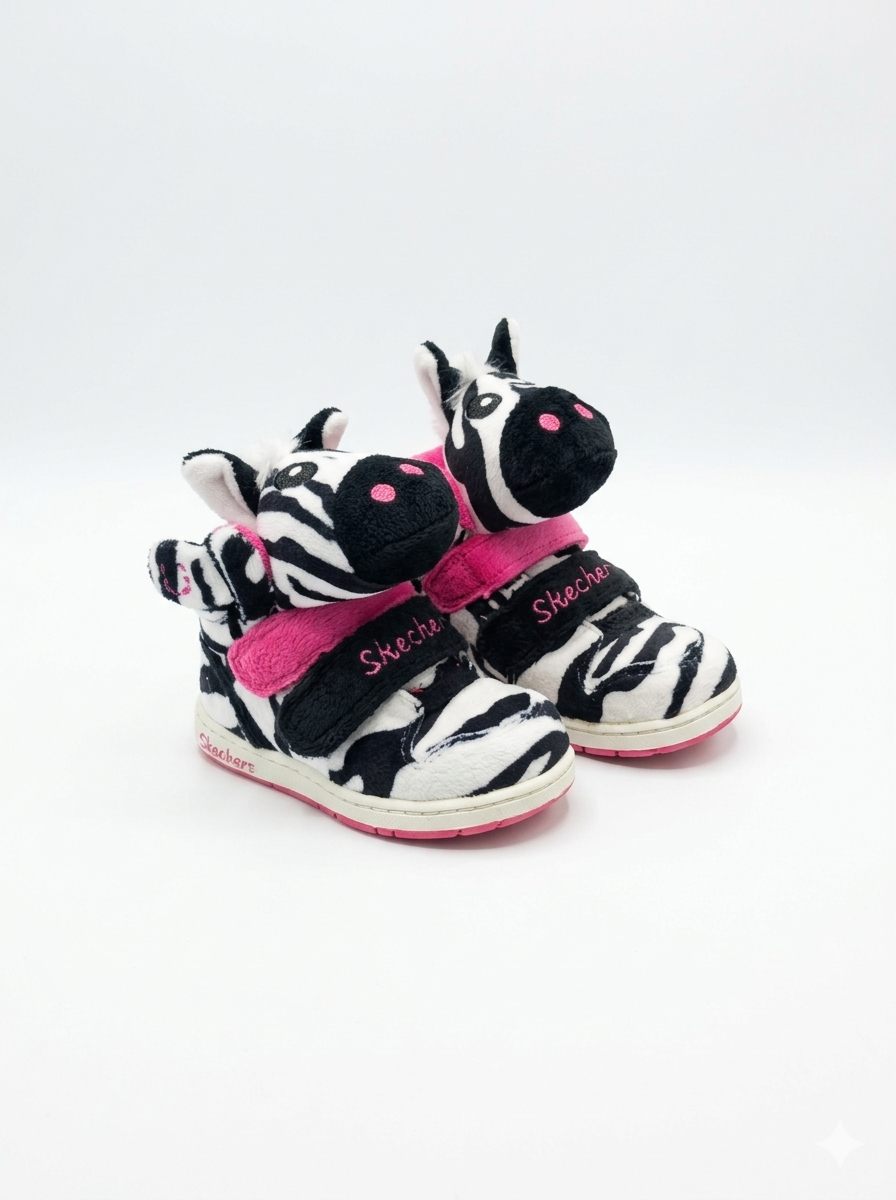 Skechers Kids Sugarcanes-Lil Cuddlers Girls (80689N/WBKP)